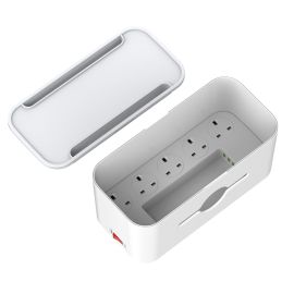 Ldnio SN5310 US EU Storage Box Outlet Extension Wireless Surge Protector Power Strip 2500w Usb Electric Power Cords Socket