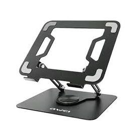 Awei X46 360° Rotation Desktop Holder Metal Laptop Stand Tablet Holder Bracket