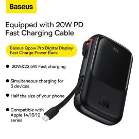 Baseus Qpow Digital Display Quick Charging 20000mAh PowerBank