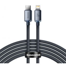 Baseus Crystal Shine Series USB-C To Lightning 20W Fast Charging Data Cable - 2M IPhones Price In Pakistan
