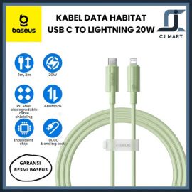 Baseus Habitat Series Fast Charging Cable Type-C to iPhone 20W – Natural Green
