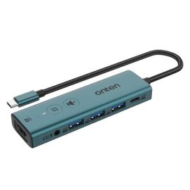 Onten UC123+ USB-C to HDMI Multi-function Hub Docking Station Available in thebrandstore.pk 