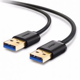 UGreen 10370 1M USB 3.0 Type A Male to Male Cable - Black in Pakistan