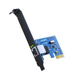 Ugreen 30771 Gigabit 10/100/1000Mbps Ethernet PCI Express Network Controller Card for Desktop PC