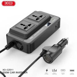XO Multifunctional In-Car 200W Power Supply Station With 5 Port AC Charging